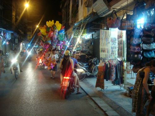 Hanoi à moto